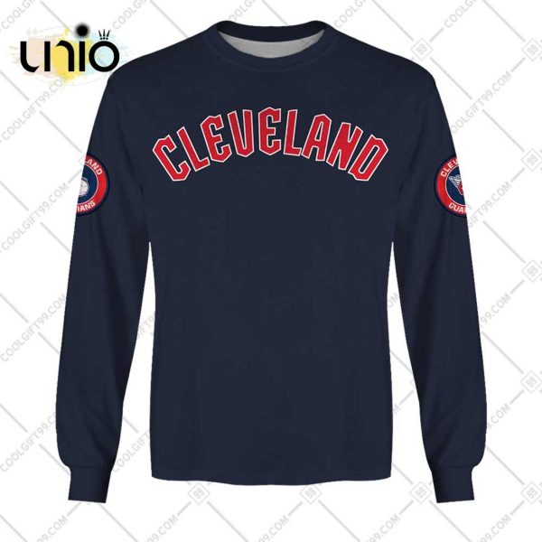 Personalized MLB Cleveland Guardians ALT Jersey Hoodie