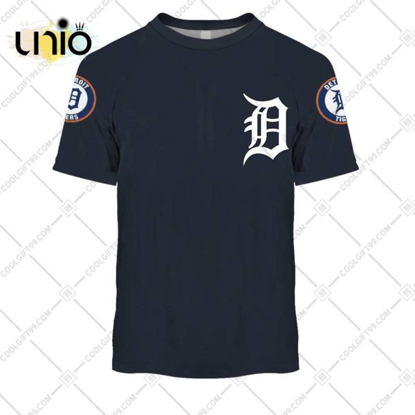 Personalized MLB Detroit Tigers ALT Jersey Hoodie