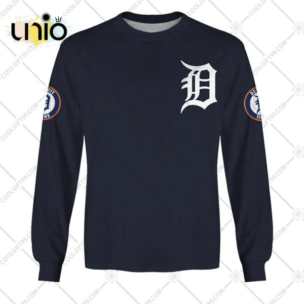 Personalized MLB Detroit Tigers ALT Jersey Hoodie