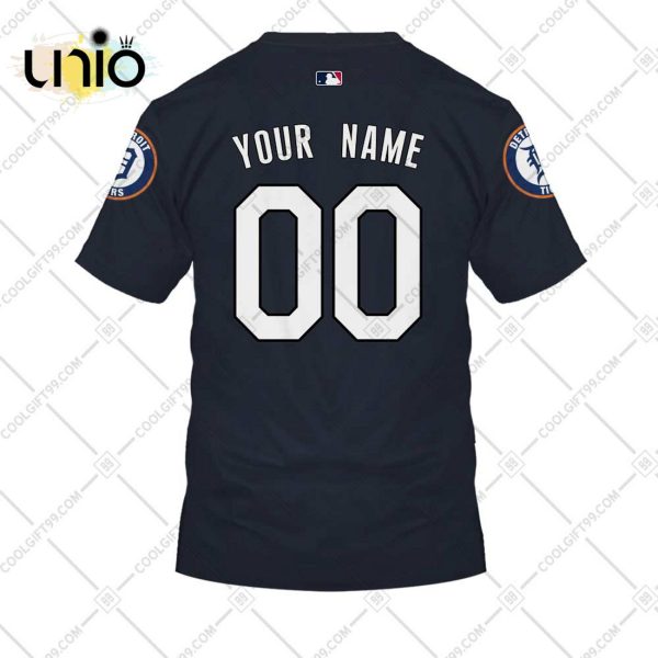 Personalized MLB Detroit Tigers ALT Jersey Hoodie