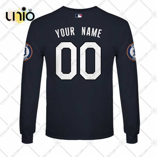 Personalized MLB Detroit Tigers ALT Jersey Hoodie