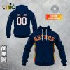 Personalized MLB Detroit Tigers ALT Jersey Hoodie