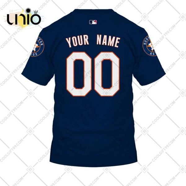 Personalized MLB Houston Astros ALT Jersey Hoodie