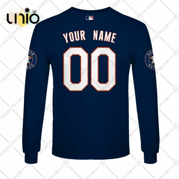 Personalized MLB Houston Astros ALT Jersey Hoodie