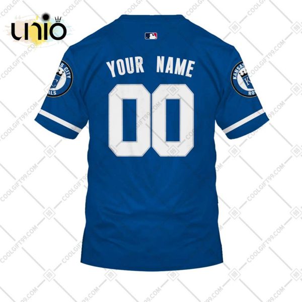 Personalized MLB Kansas City Royals ALT Jersey Hoodie