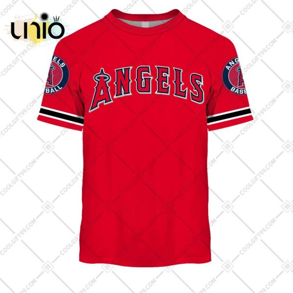 Personalized MLB Los Angeles Angels ALT Jersey Hoodie