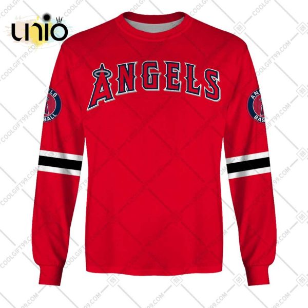 Personalized MLB Los Angeles Angels ALT Jersey Hoodie