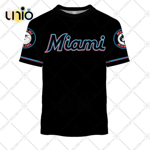 Personalized MLB Miami Marlins ALT Jersey Hoodie