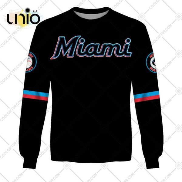 Personalized MLB Miami Marlins ALT Jersey Hoodie