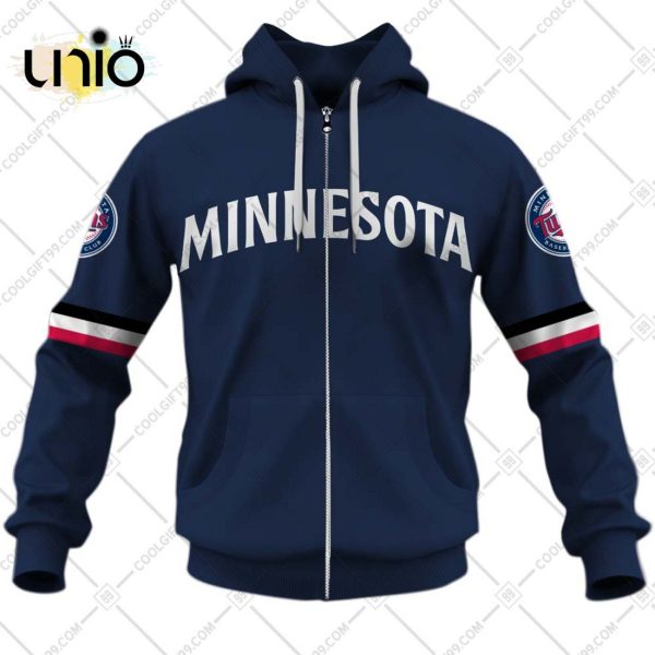 Personalized MLB Minnesota Twins ALT Jersey Hoodie