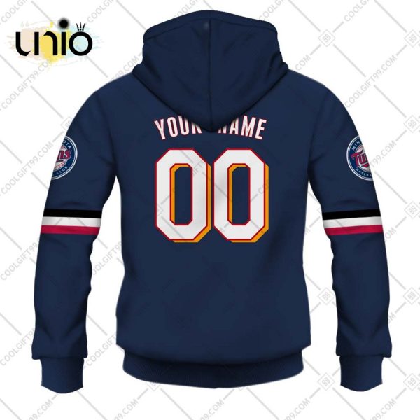 Personalized MLB Minnesota Twins ALT Jersey Hoodie