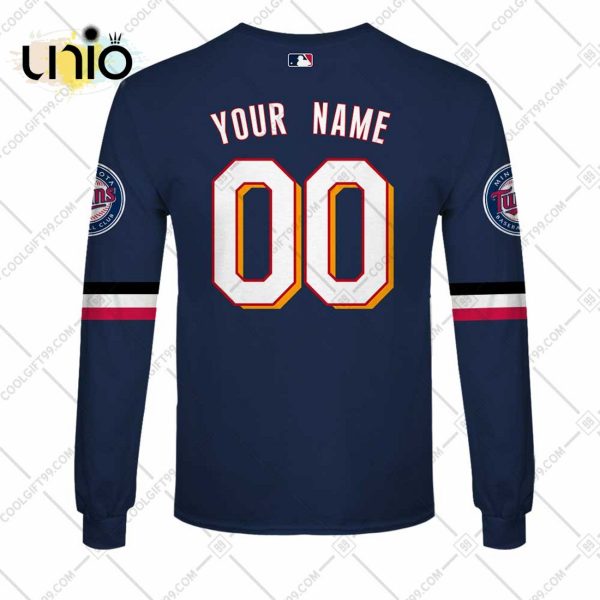 Personalized MLB Minnesota Twins ALT Jersey Hoodie