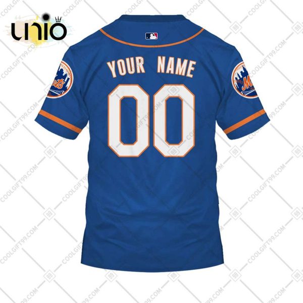 Personalized MLB New York Mets ALT Jersey Hoodie