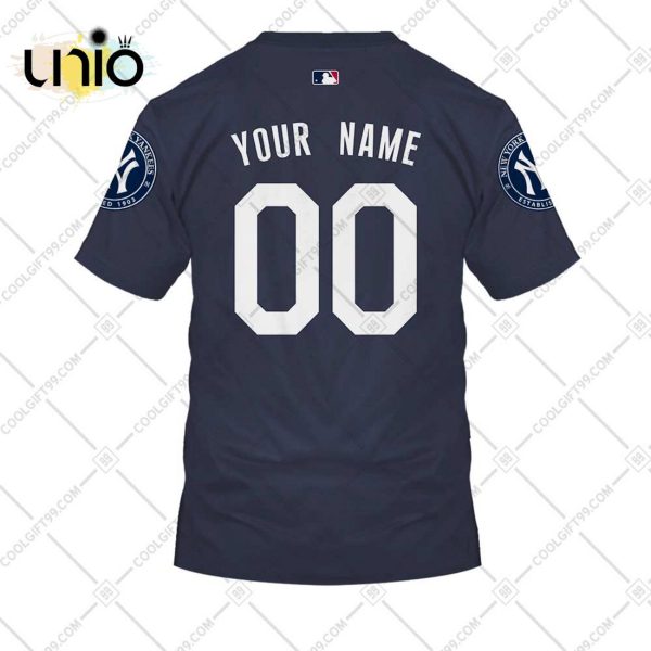 Personalized MLB New York Yankees ALT Jersey Hoodie