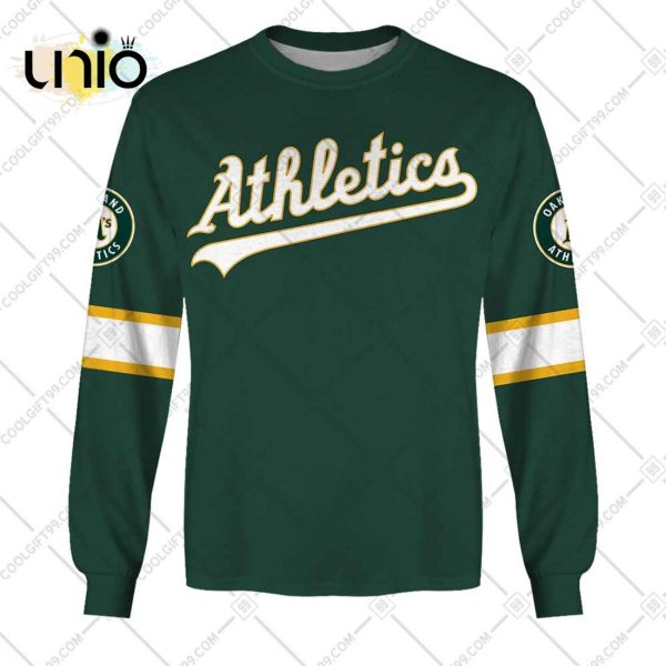 Personalized MLB Oakland Athletics ALT Jersey Hoodie