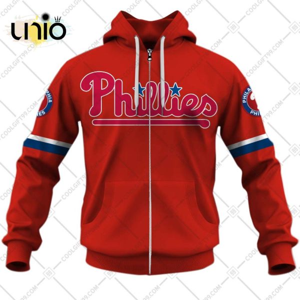 Personalized MLB Philadelphia Phillies ALT Jersey Hoodie