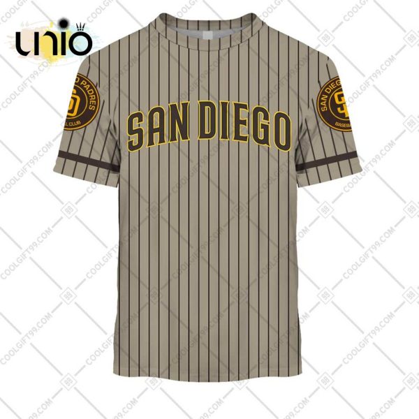 Personalized MLB San Diego Padres ALT Jersey Hoodie