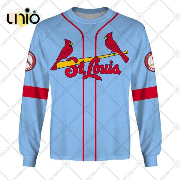 Personalized MLB St. Louis Cardinals ALT Jersey Hoodie