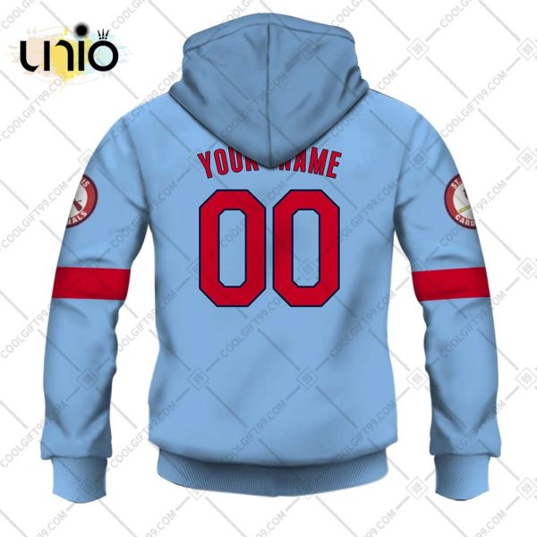 Personalized MLB St. Louis Cardinals ALT Jersey Hoodie