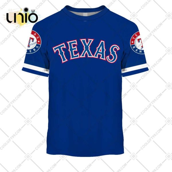 Personalized MLB Texas Rangers ALT Jersey Hoodie