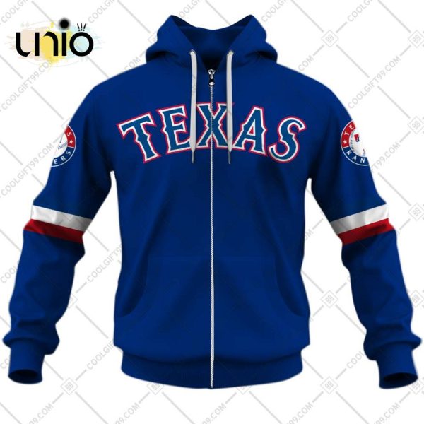 Personalized MLB Texas Rangers ALT Jersey Hoodie