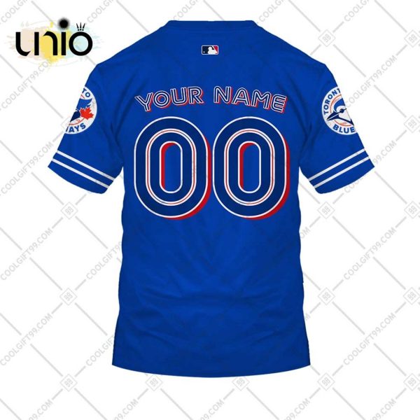 Personalized MLB Toronto Blue Jays ALT Jersey Hoodie