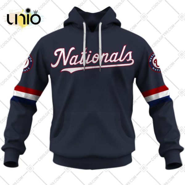 Personalized MLB Washington Nationals ALT Jersey Hoodie