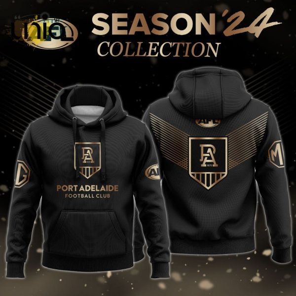 Port Adelaide Power Gold Premier 2024 Hoodie, Jogger, Cap Limited Edition