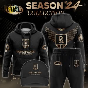 Port Adelaide Power Gold Premier 2024 Hoodie, Jogger, Cap Limited Edition