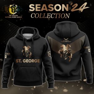 St. George Illawarra Dragons NRL Gold Premier 2024 Hoodie, Jogger, Cap