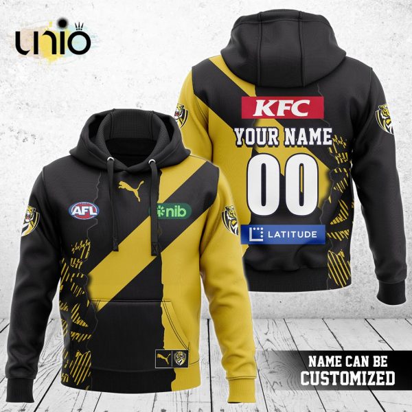 Richmond Tigers AFL Mix Guernseys 2024 Collection Hoodie, Jogger