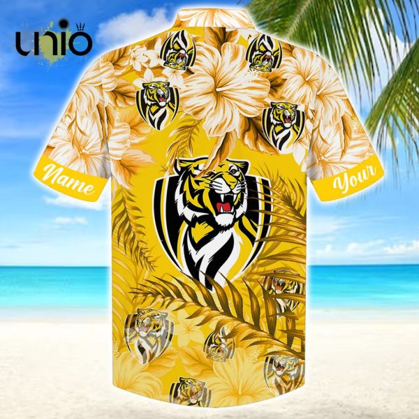 Richmond Tigers AFL Sport Personalized Tropical Hawaiian Shirt