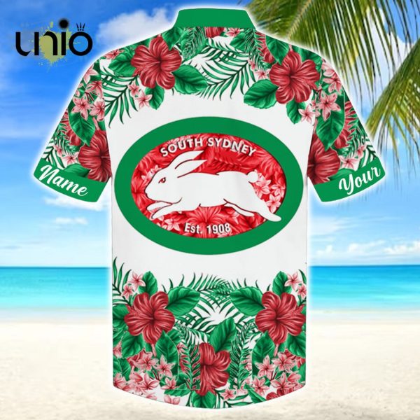 South Sydney Rabbitohs NRL Sport Personalized Island Hawaiian Shirt