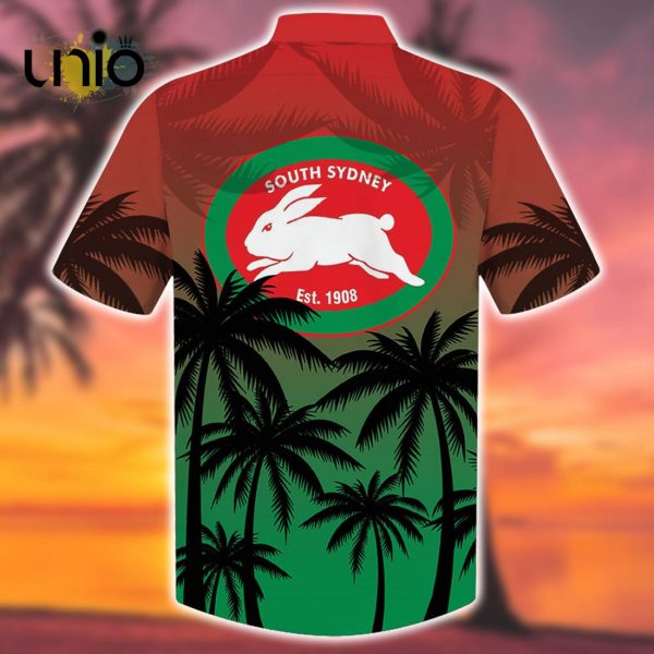 South Sydney Rabbitohs NRL Sport Personalized Tropical Hawaiian Shirt