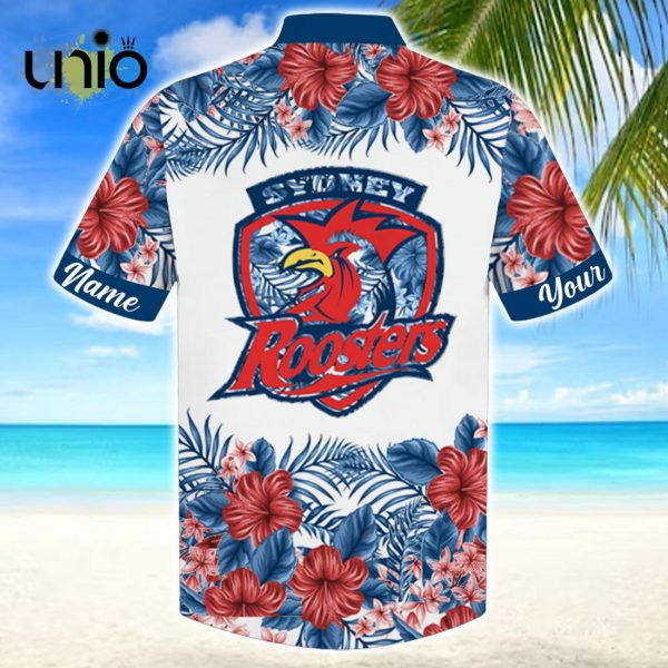 Sydney Roosters NRL Sport Personalized Aloha Hawaiian Shirt