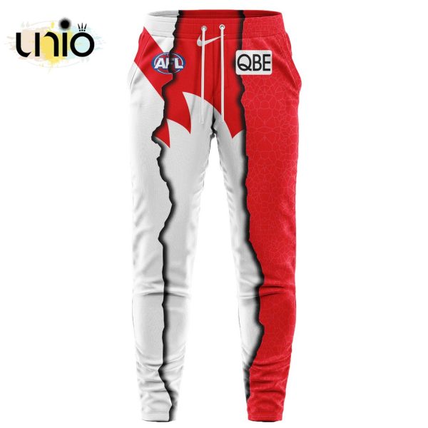 Sydney Swans AFL Mix Guernseys 2024 Collection Hoodie, Jogger