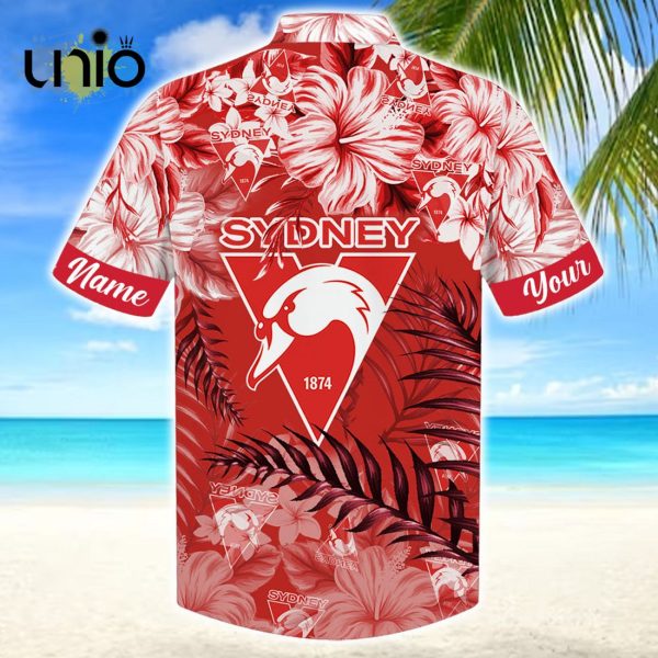 Sydney Swans AFL Sport Personalized Island Hawaiian Shirt