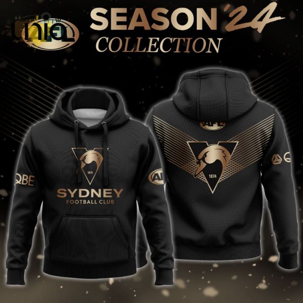 Sydney Swans Gold Premier 2024 Hoodie, Jogger, Cap Limited Edition