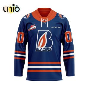 Custom Kamloops Blazers Home Hockey Jersey