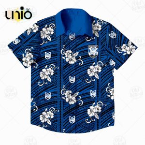 NRL Canterbury-Bankstown Bulldogs Custom Tribal Hawaiian Shirt