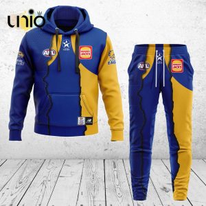 West Coast Eagles AFL Mix Guernseys 2024 Collection Hoodie, Jogger