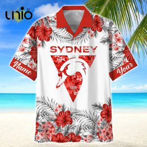 Island Sydney Swans AFL Sport Personalized Hawaiian Shirt