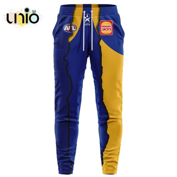 West Coast Eagles AFL Mix Guernseys 2024 Collection Hoodie, Jogger