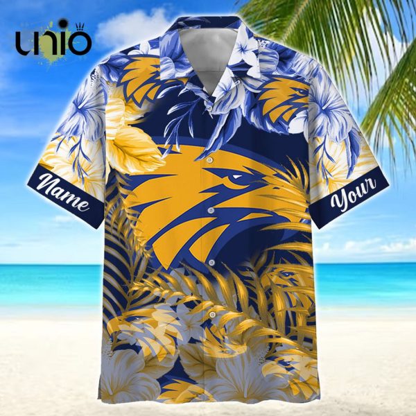 West Coast Eagles AFL Sport Personalized Beach Hawaiian Shirt