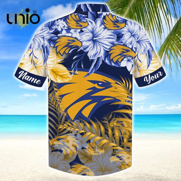 West Coast Eagles AFL Sport Personalized Beach Hawaiian Shirt