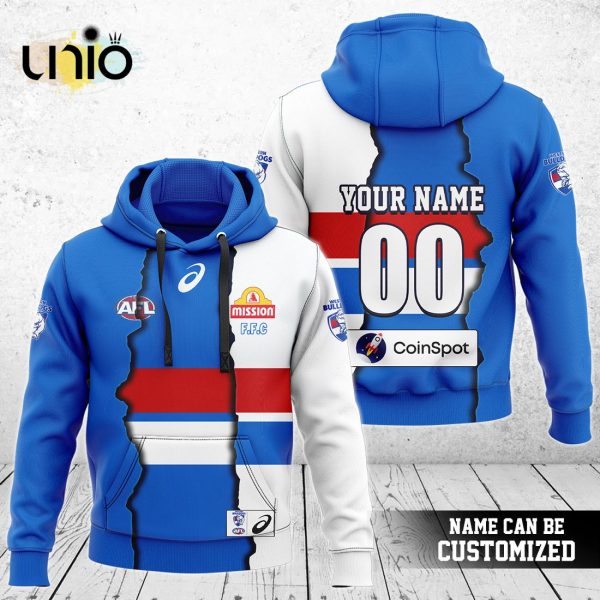 Western Bulldogs AFL Mix Guernseys 2024 Collection Hoodie, Jogger