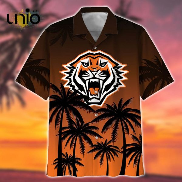 Wests Tigers NRL Sport Personalized Beach Hawaiian Shirt