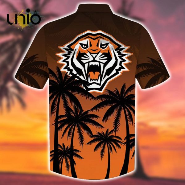 Wests Tigers NRL Sport Personalized Beach Hawaiian Shirt