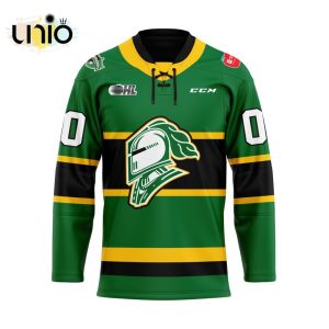 Custom London Knights Hockey Jersey For Children’s Charity Nights