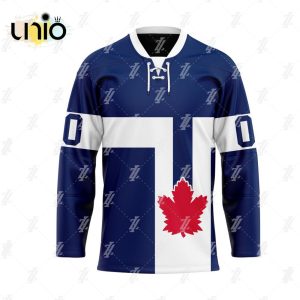 Toronto Maple Leafs Specialized Flying Jersey X Morden Stadium Hockey Jersey